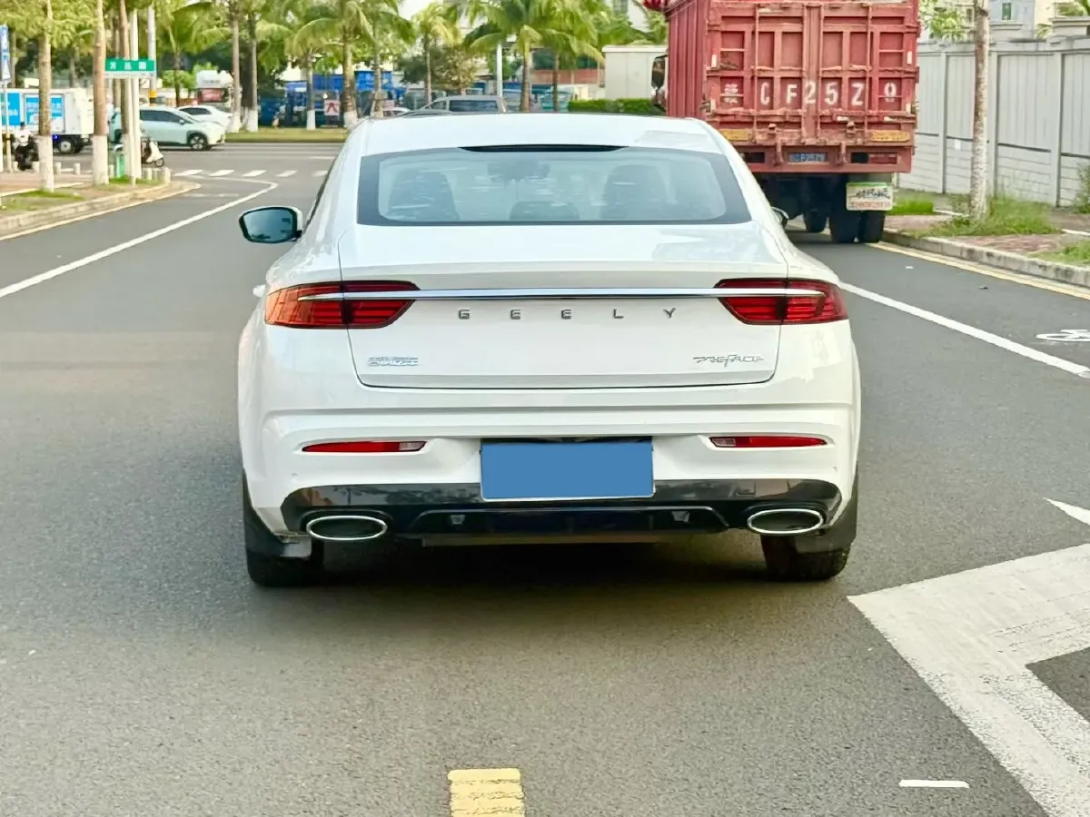 2021 Geely Preface 2.0T 190HP L4 7DCT,autocango,china used car exporter,china ev exporter,chinese used car exporter,chinese used ev exporter