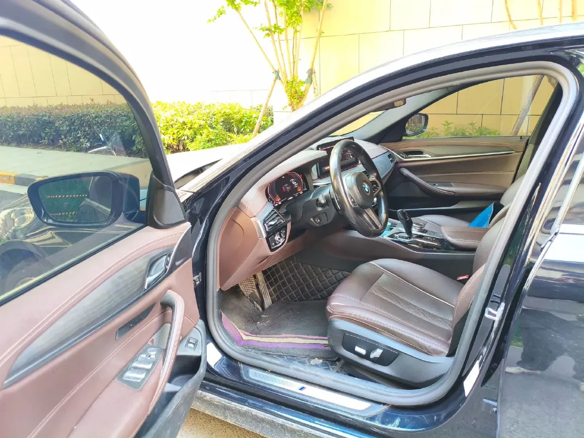 2021 BMW 5 Series 2.0T 252HP L4 8AT,autocango,china used car exporter,china ev exporter,chinese used car exporter,chinese used ev exporter