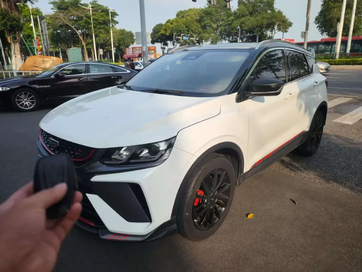 2021 Geely Coolray 1.5T 177HP L3 7DCT,autocango,china used car exporter,china ev exporter,chinese used car exporter,chinese used ev exporter