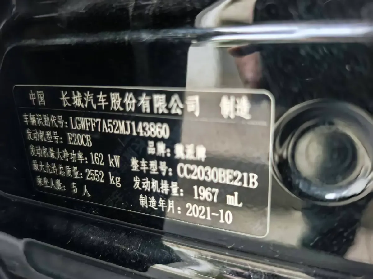 2021 Tank 300 2.0T 227HP L4 8AT,autocango,china used car exporter,china ev exporter,chinese used car exporter,chinese used ev exporter