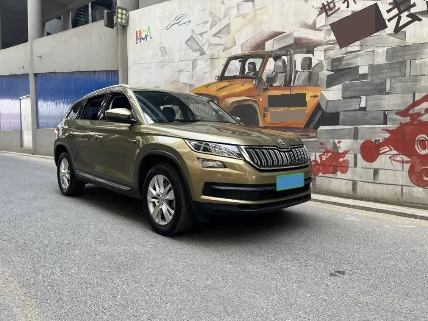 2018 Skoda Kodiak 2.0T 186HP L4 7DCT,autocango,china used car exporter,china ev exporter,chinese used car exporter,chinese used ev exporter