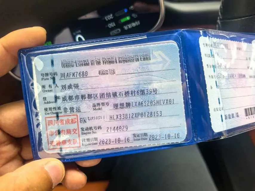 2023 Li L9 Range Extended 154HP REEV 42.6KWH,autocango,china used car exporter,china ev exporter,chinese used car exporter,chinese used ev exporter