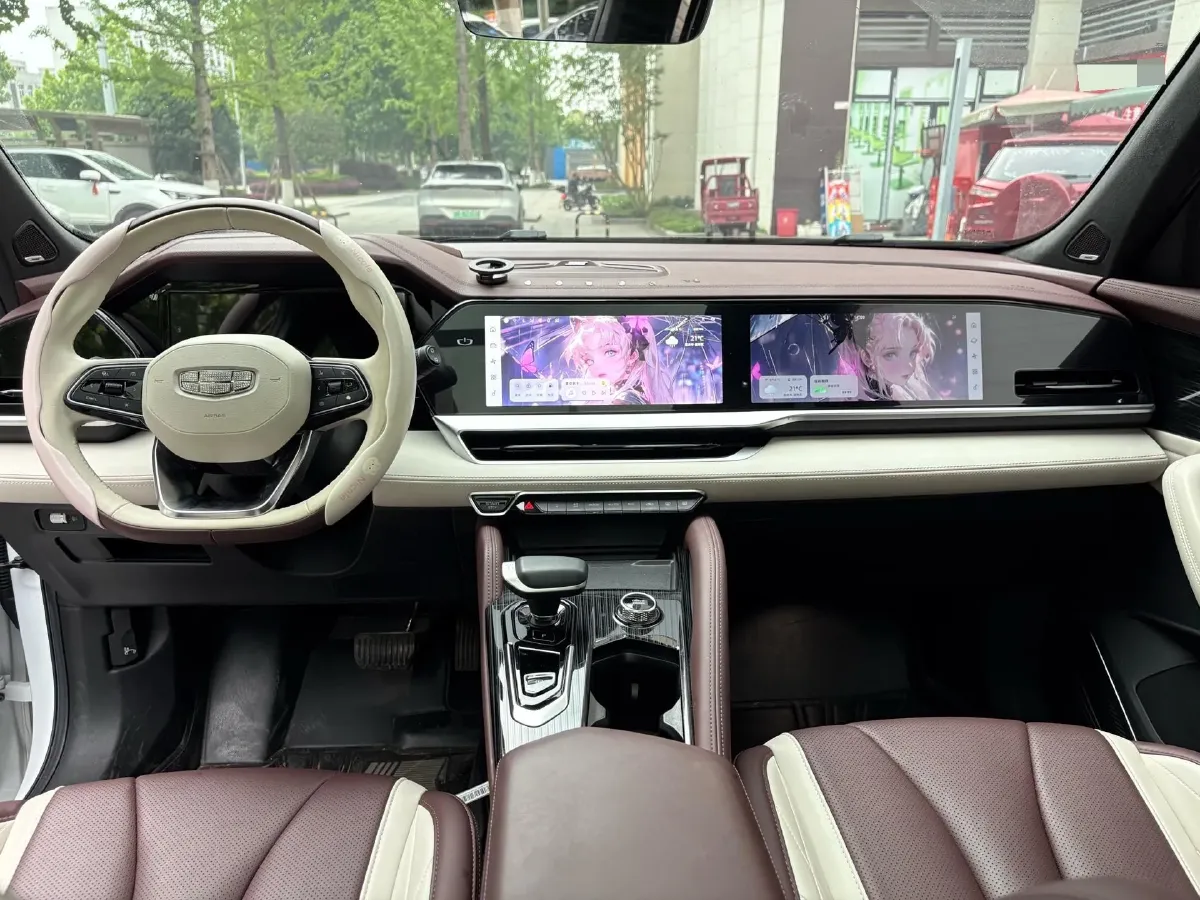 2021 Geely Monjaro 2.0T 218HP L4 7DCT,autocango,china used car exporter,china ev exporter,chinese used car exporter,chinese used ev exporter