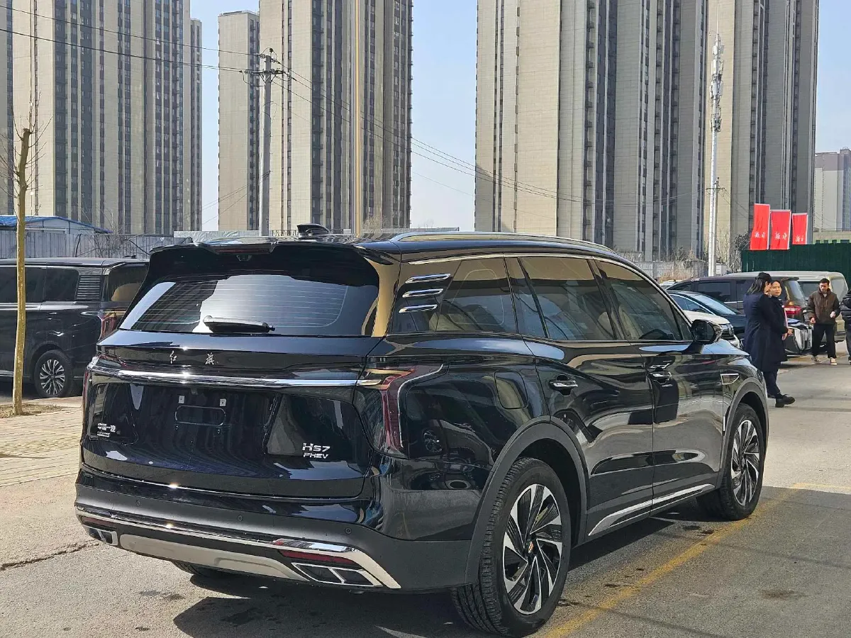 2024 HongQi HS7 2.0T 163HP L4 1DHT PHEV 20.1KWH,autocango,china used car exporter,china ev exporter,chinese used car exporter,chinese used ev exporter