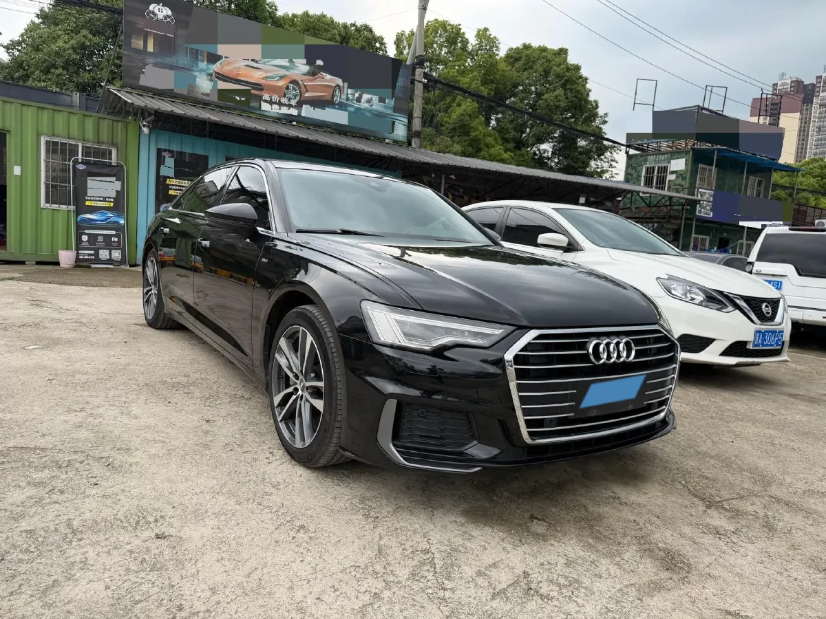 2021 Audi A6L 2.0T 190HP L4 7DCT,autocango,china used car exporter,china ev exporter,chinese used car exporter,chinese used ev exporter