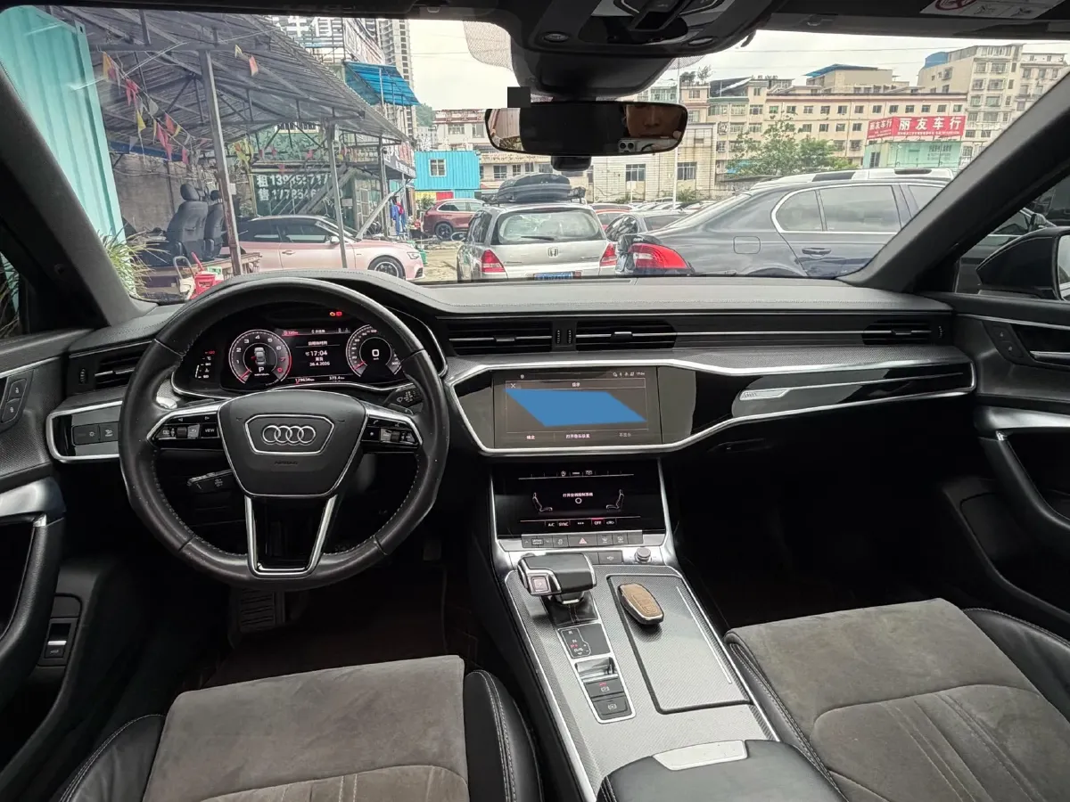 2021 Audi A6L 2.0T 190HP L4 7DCT,autocango,china used car exporter,china ev exporter,chinese used car exporter,chinese used ev exporter