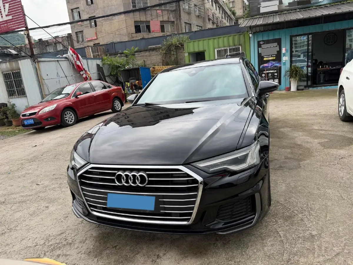 2021 Audi A6L 2.0T 190HP L4 7DCT,autocango,china used car exporter,china ev exporter,chinese used car exporter,chinese used ev exporter