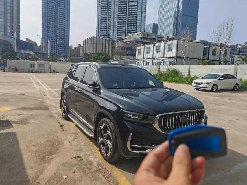 2024 Geely Monjaro 2.0T 218HP L4 7DCT,autocango,china used car exporter,china ev exporter,chinese used car exporter,chinese used ev exporter