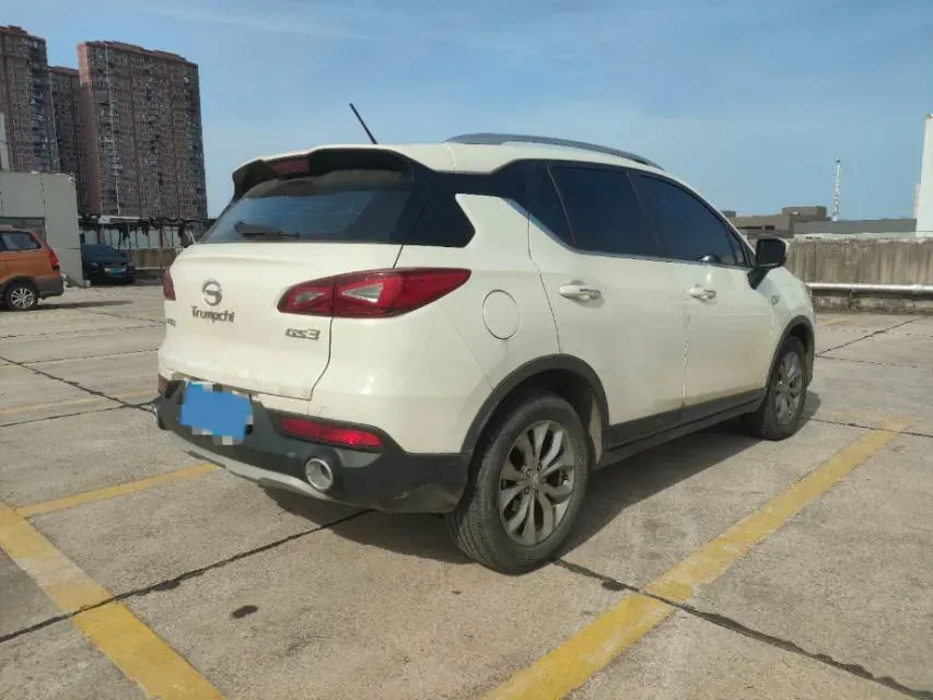 2017 GAC Trumpchi GS3 1.5L 114HP L4 6AT,autocango,china used car exporter,china ev exporter,chinese used car exporter,chinese used ev exporter