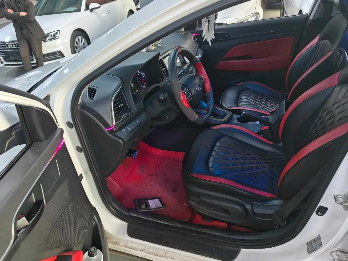 2018 Hyundai Elantra 1.4T 130HP L4 7DCT,autocango,china used car exporter,china ev exporter,chinese used car exporter,chinese used ev exporter