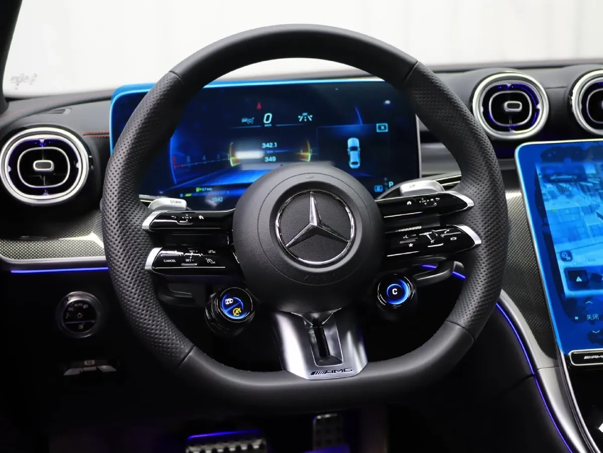 2024 Mercedes-Benz C AMG 2.0T 408HP L4 9AT,autocango,china used car exporter,china ev exporter,chinese used car exporter,chinese used ev exporter