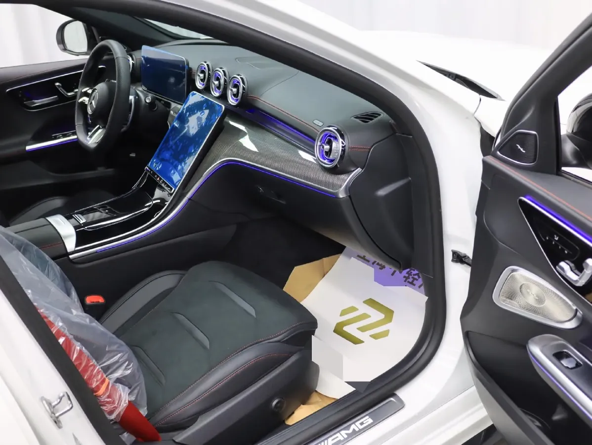 2024 Mercedes-Benz C AMG 2.0T 408HP L4 9AT,autocango,china used car exporter,china ev exporter,chinese used car exporter,chinese used ev exporter