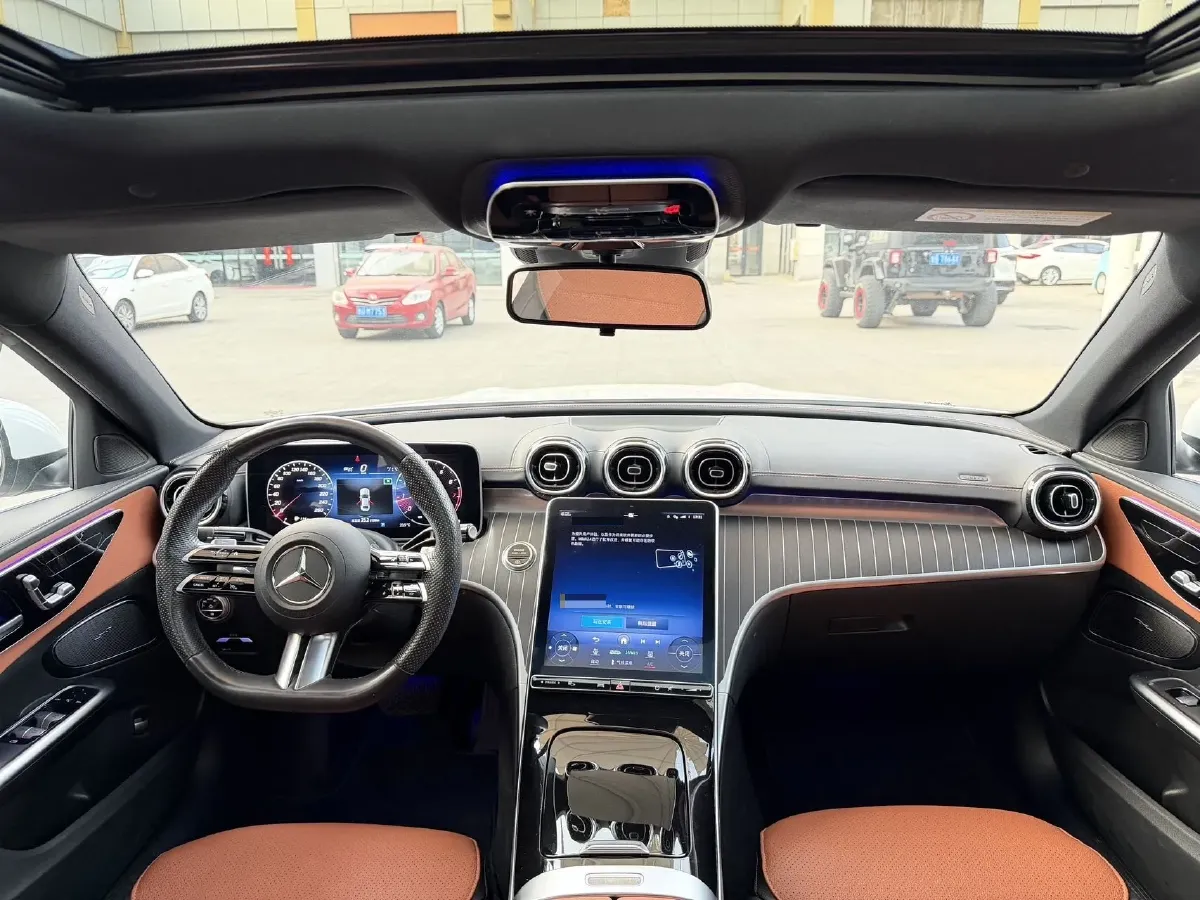 2023 Mercedes-Benz C Class 1.5T 170HP L4 9AT,autocango,china used car exporter,china ev exporter,chinese used car exporter,chinese used ev exporter