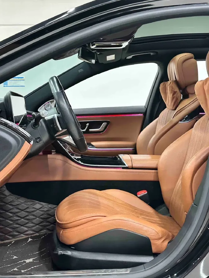 2021 Mercedes-Benz S Class 3.0T 367HP L6 9AT,autocango,china used car exporter,china ev exporter,chinese used car exporter,chinese used ev exporter