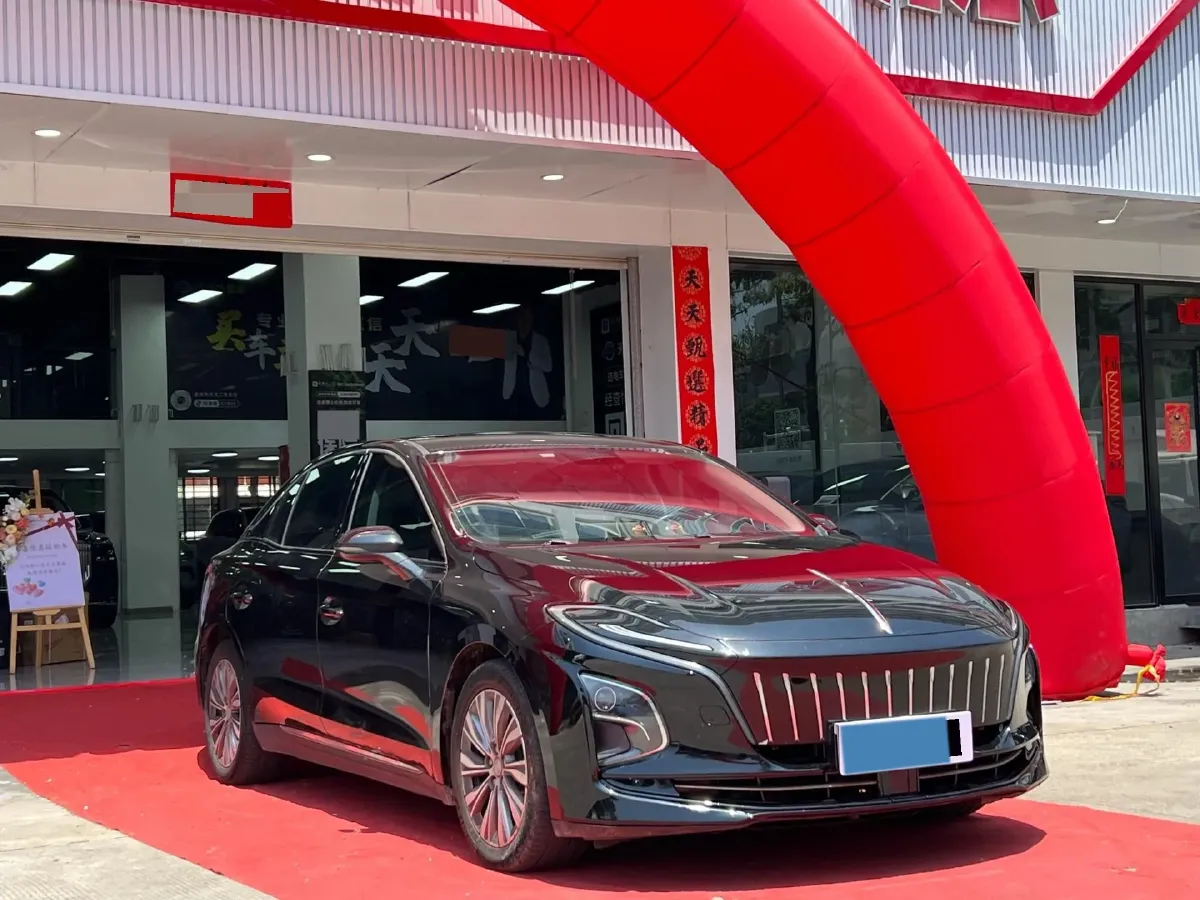 2022 HongQi E-QM5 BEV 54KWH,autocango,china used car exporter,china ev exporter,chinese used car exporter,chinese used ev exporter