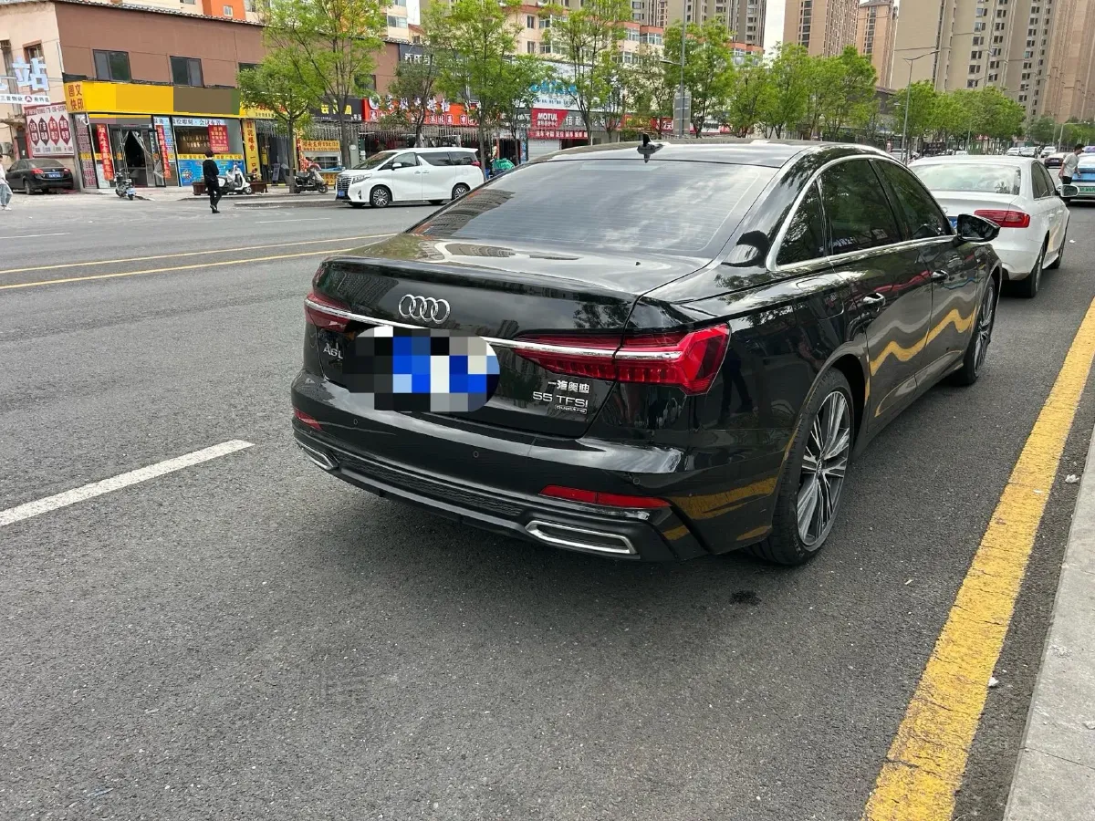 2021 Audi A6L 3.0T 340HP V6 7DCT,autocango,china used car exporter,china ev exporter,chinese used car exporter,chinese used ev exporter