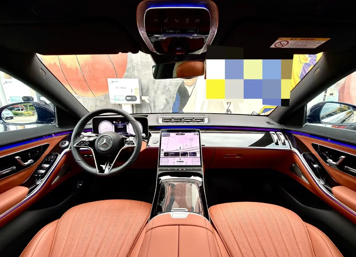 2023 Mercedes-Benz S Class 2.5T 313HP L6 9AT,autocango,china used car exporter,china ev exporter,chinese used car exporter,chinese used ev exporter