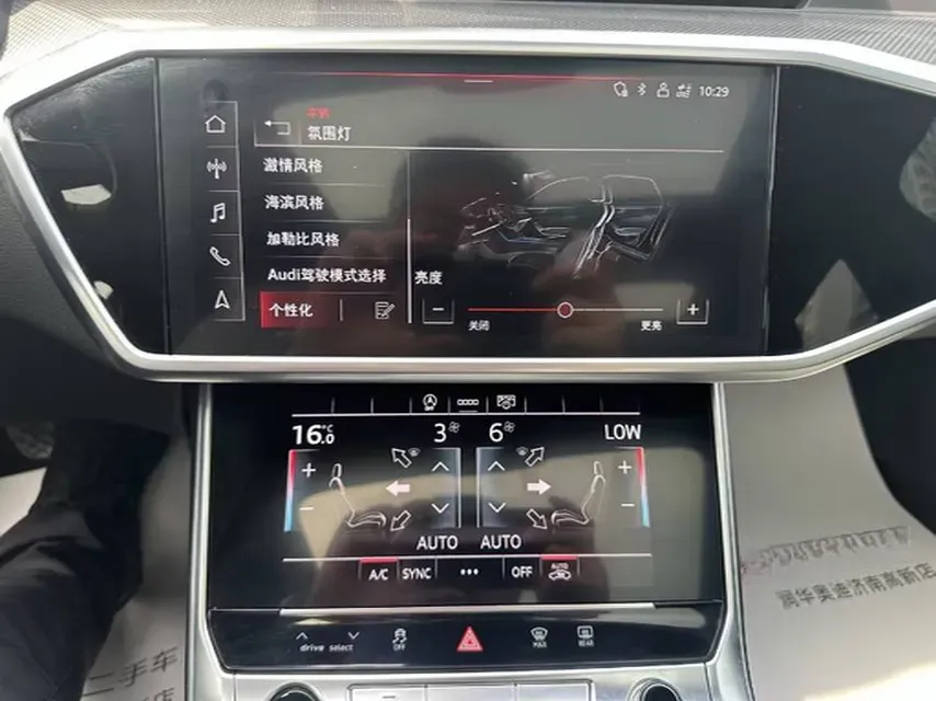 2024 Audi A6L 2.0T 245HP L4 7DCT,autocango,china used car exporter,china ev exporter,chinese used car exporter,chinese used ev exporter