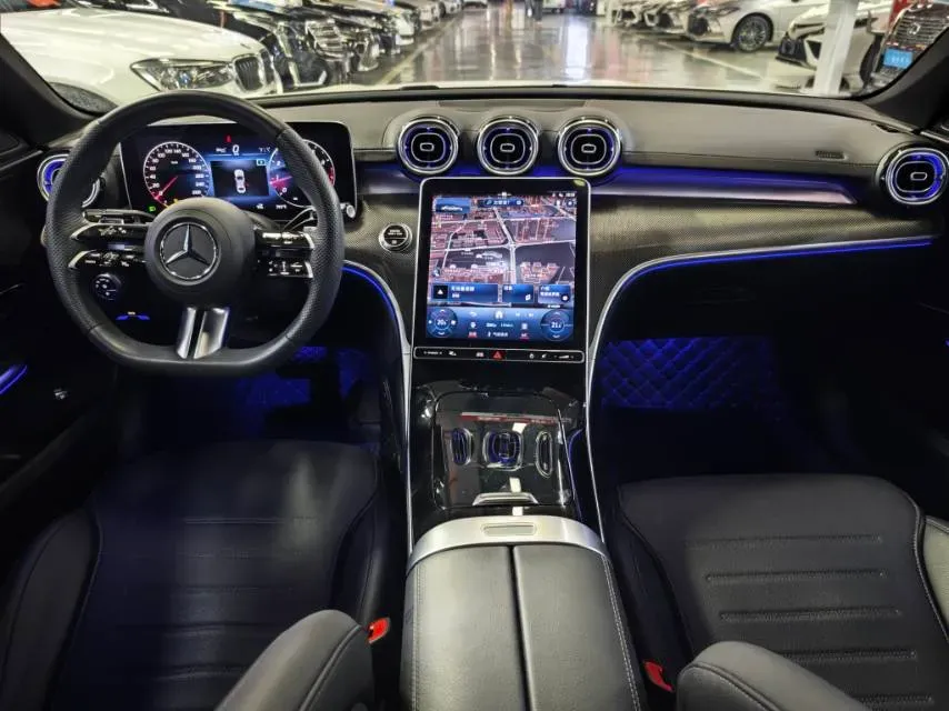 2024 Mercedes-Benz C Class 1.5T 204HP L4 9AT,autocango,china used car exporter,china ev exporter,chinese used car exporter,chinese used ev exporter