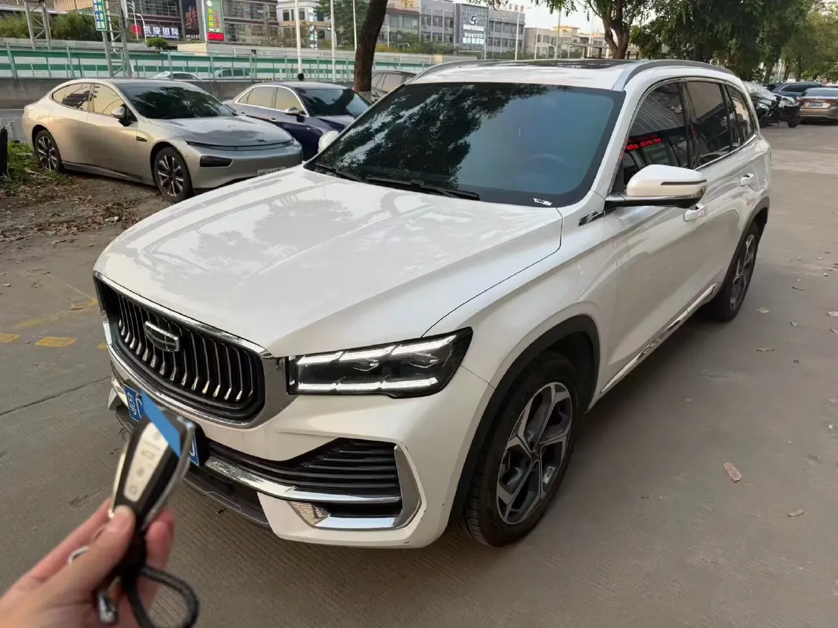 2024 Geely Monjaro 2.0T 218HP L4 7DCT,autocango,china used car exporter,china ev exporter,chinese used car exporter,chinese used ev exporter