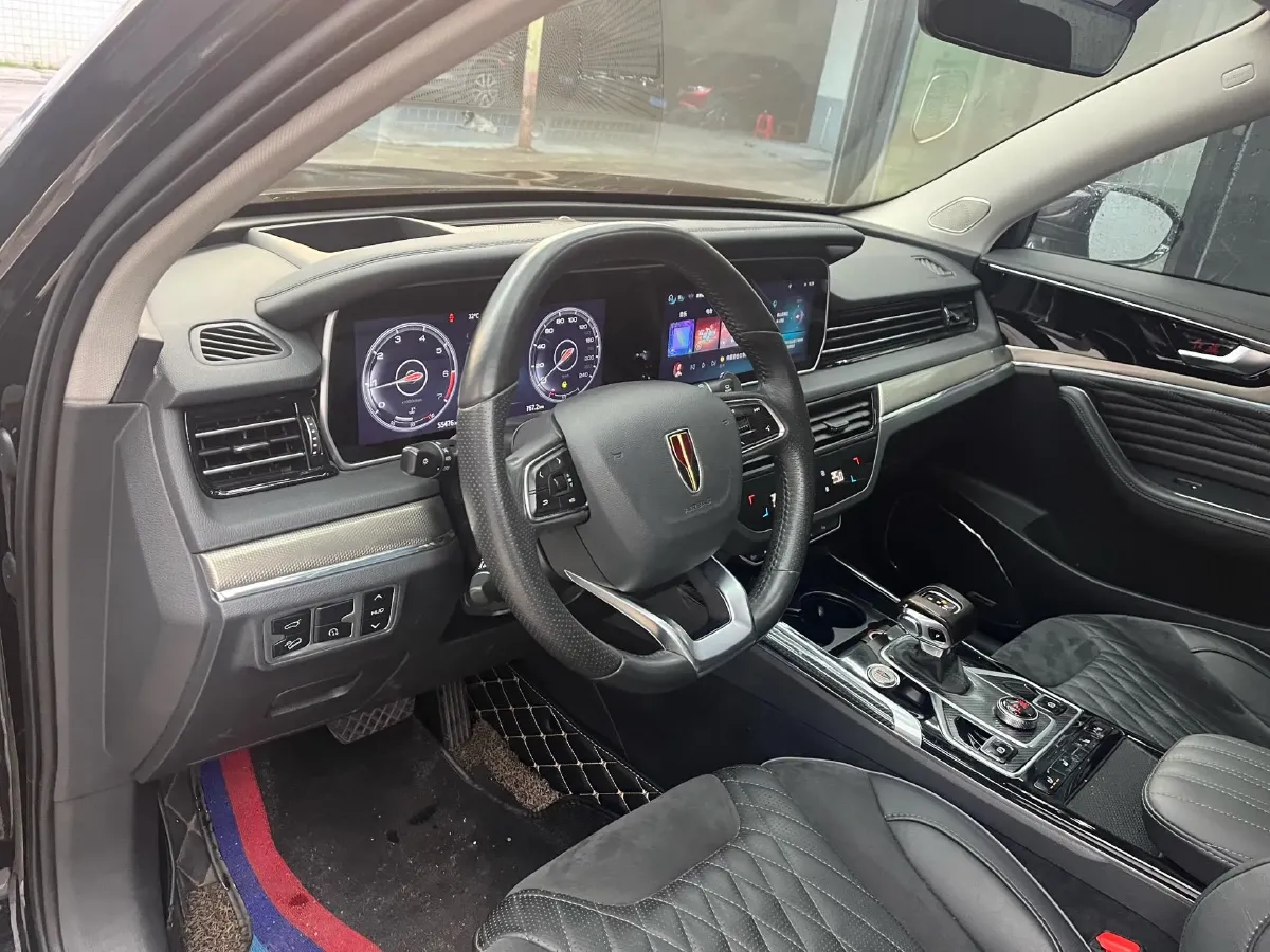 2022 HongQi HS5 2.0T 224HP L4 6AT,autocango,china used car exporter,china ev exporter,chinese used car exporter,chinese used ev exporter