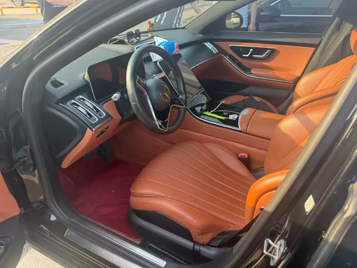 2023 Mercedes-Benz S Class 2.5T 313HP L6 9AT,autocango,china used car exporter,china ev exporter,chinese used car exporter,chinese used ev exporter