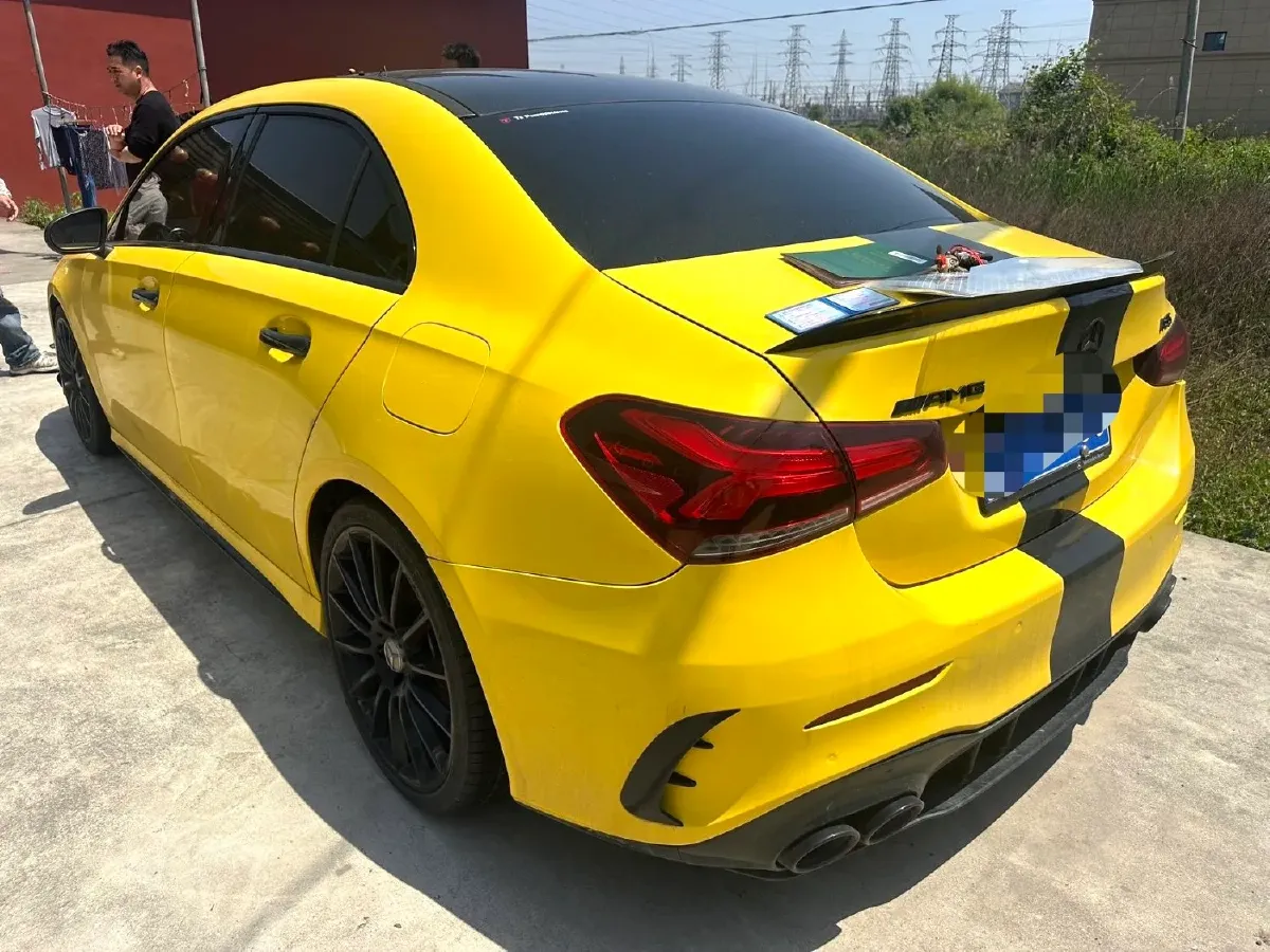 2019 Mercedes-Benz A AMG 2.0T 306HP L4 7DCT,autocango,china used car exporter,china ev exporter,chinese used car exporter,chinese used ev exporter