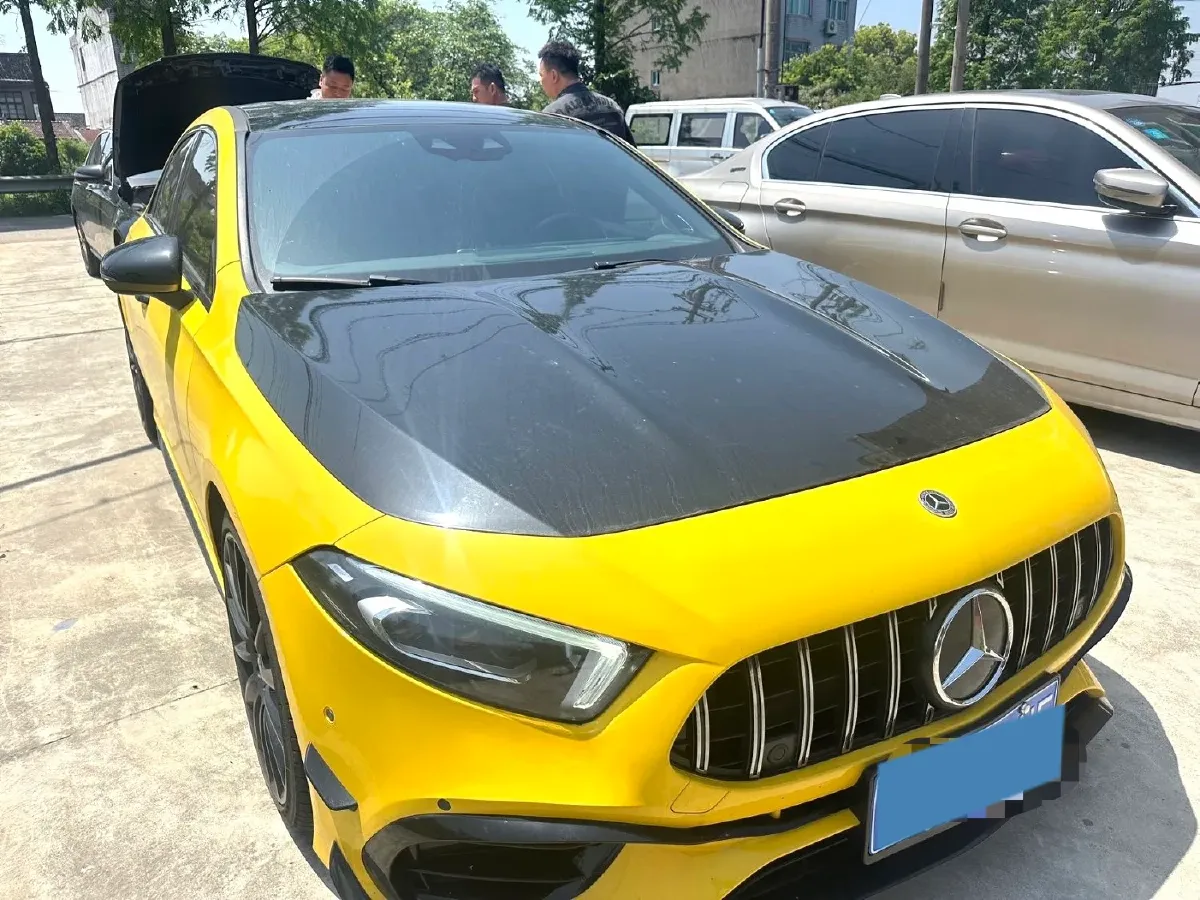 2019 Mercedes-Benz A AMG 2.0T 306HP L4 7DCT,autocango,china used car exporter,china ev exporter,chinese used car exporter,chinese used ev exporter