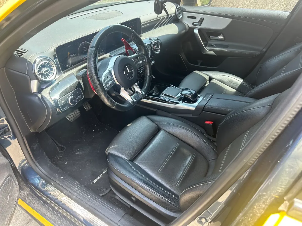 2019 Mercedes-Benz A AMG 2.0T 306HP L4 7DCT,autocango,china used car exporter,china ev exporter,chinese used car exporter,chinese used ev exporter