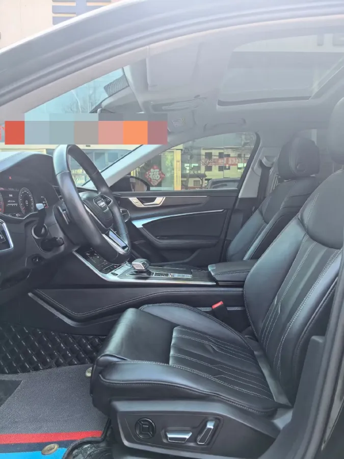 2023 Audi A6L 2.0T 245HP L4 7DCT,autocango,china used car exporter,china ev exporter,chinese used car exporter,chinese used ev exporter