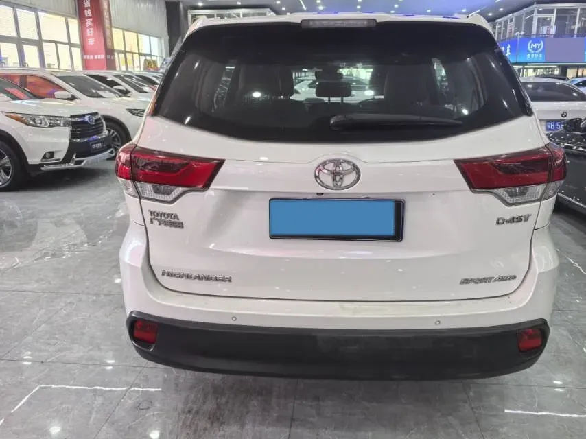 2018 Toyota Highlander 2.0T 220HP L4 6AT,autocango,china used car exporter,china ev exporter,chinese used car exporter,chinese used ev exporter
