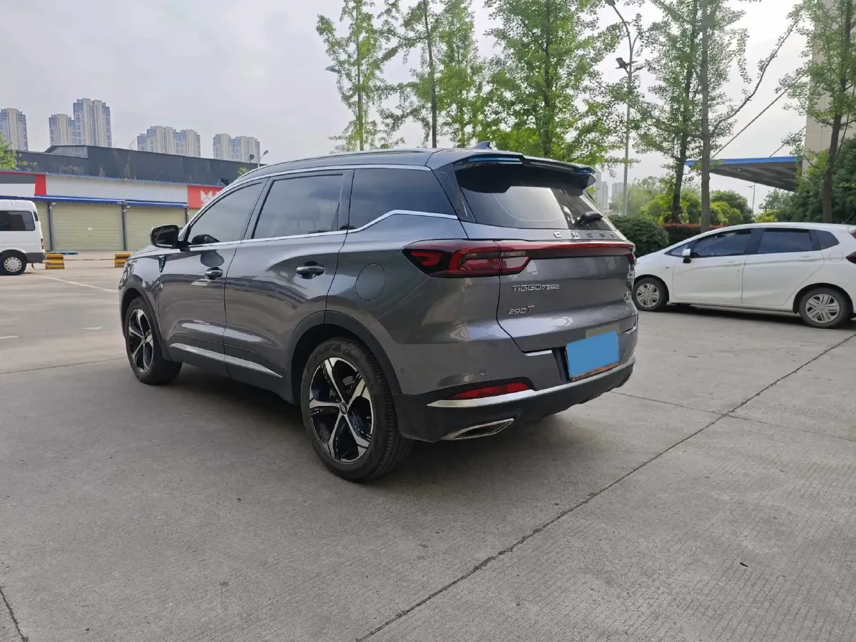 2021 Chery Tiggo 7 Plus 1.6T 197HP L4 7DCT,autocango,china used car exporter,china ev exporter,chinese used car exporter,chinese used ev exporter