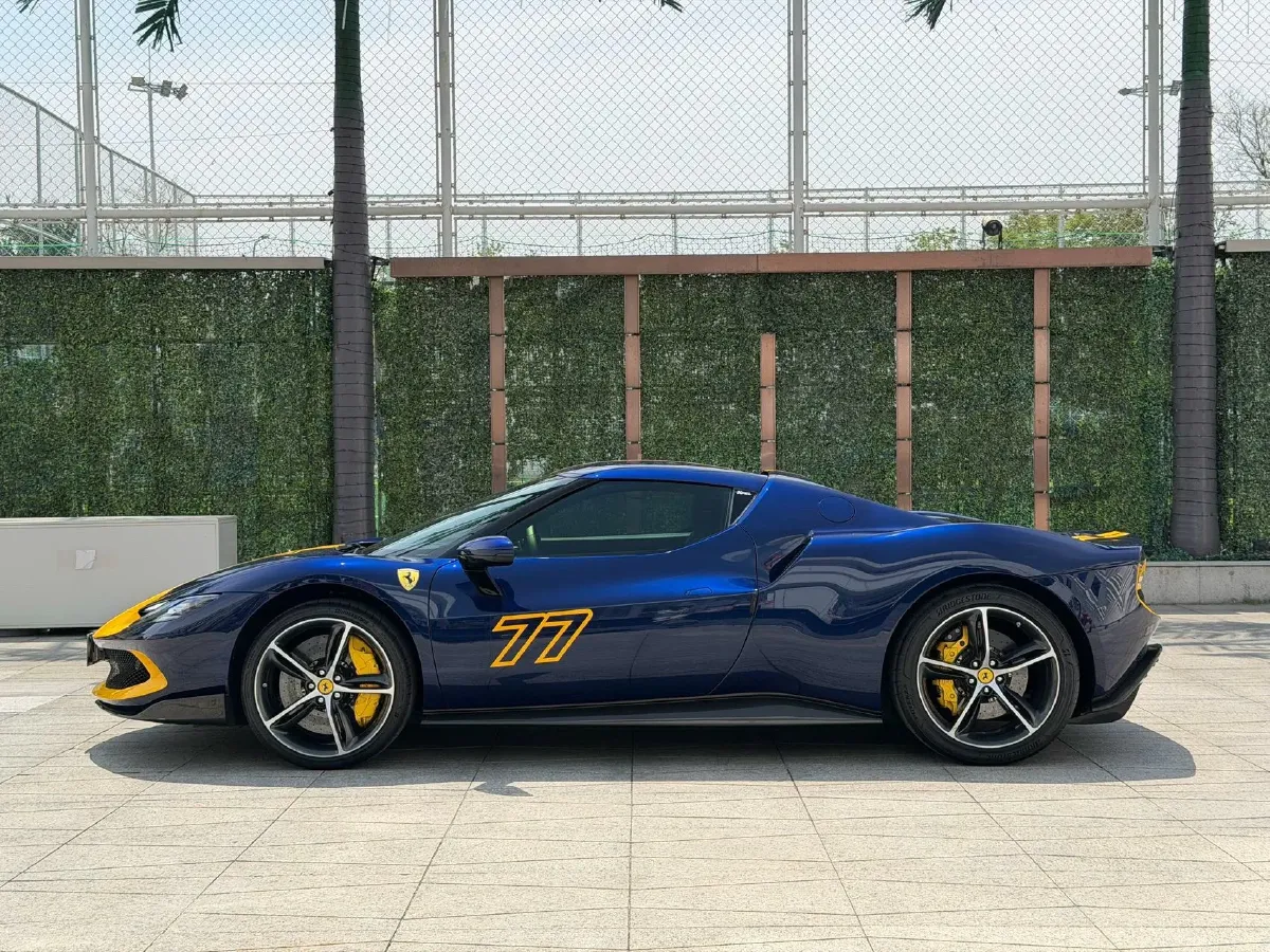 2021 Ferrari 296 3.0T 663HP V6 8DCT PHEV 7.45KWH,autocango,china used car exporter,china ev exporter,chinese used car exporter,chinese used ev exporter