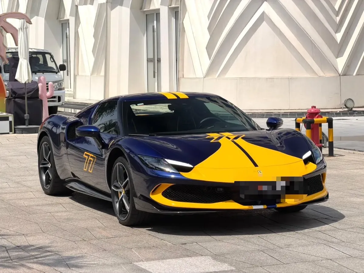 2021 Ferrari 296 3.0T 663HP V6 8DCT PHEV 7.45KWH,autocango,china used car exporter,china ev exporter,chinese used car exporter,chinese used ev exporter