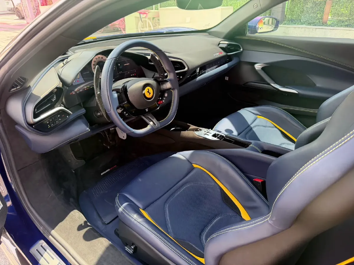 2021 Ferrari 296 3.0T 663HP V6 8DCT PHEV 7.45KWH,autocango,china used car exporter,china ev exporter,chinese used car exporter,chinese used ev exporter