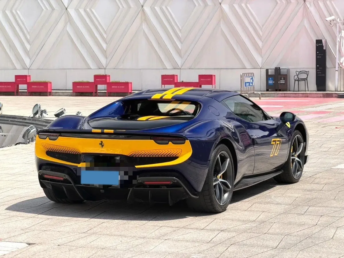 2021 Ferrari 296 3.0T 663HP V6 8DCT PHEV 7.45KWH,autocango,china used car exporter,china ev exporter,chinese used car exporter,chinese used ev exporter