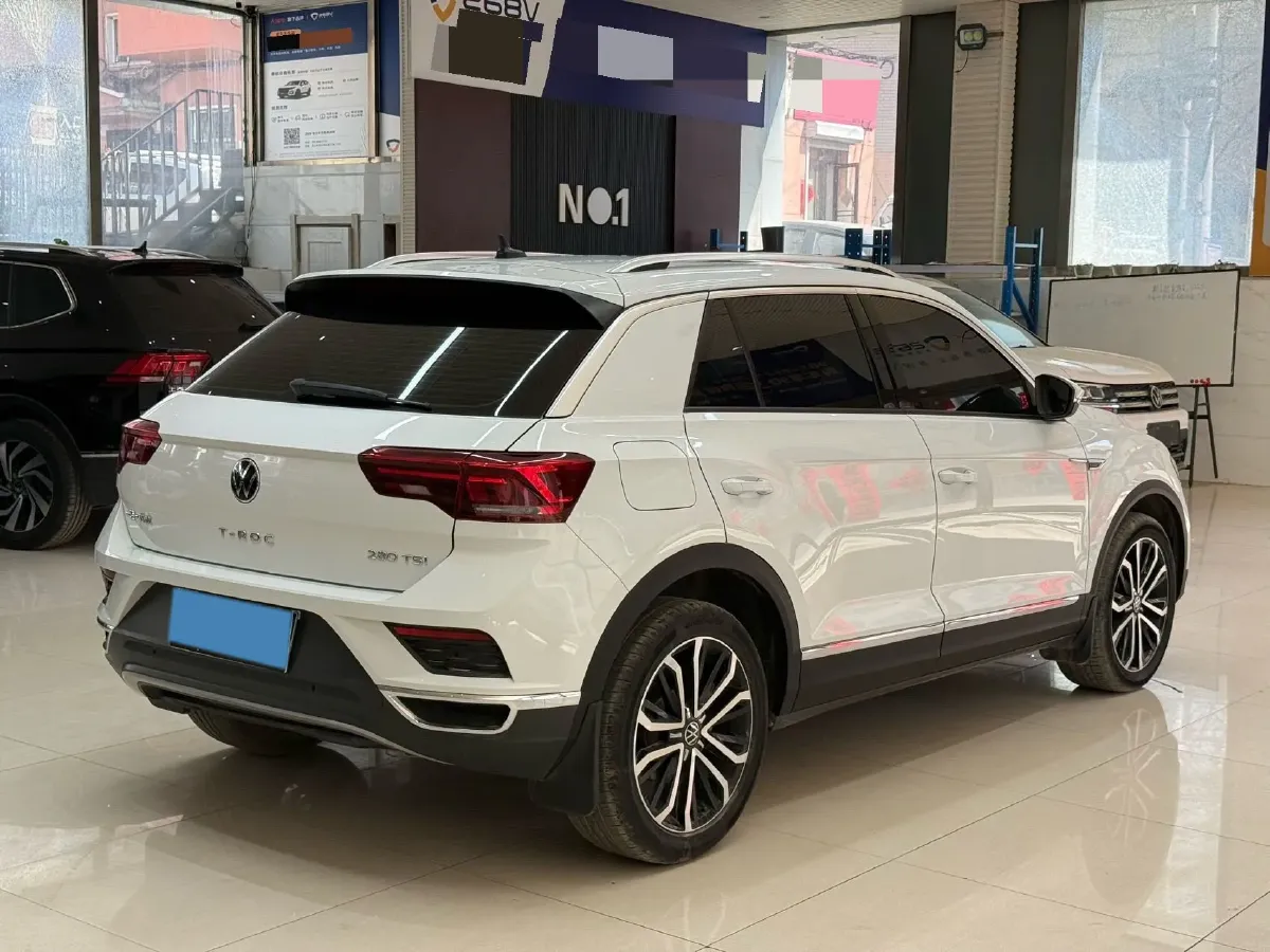 2022 Volkswagen T-Roc 1.4T 150HP L4 7DCT,autocango,china used car exporter,china ev exporter,chinese used car exporter,chinese used ev exporter
