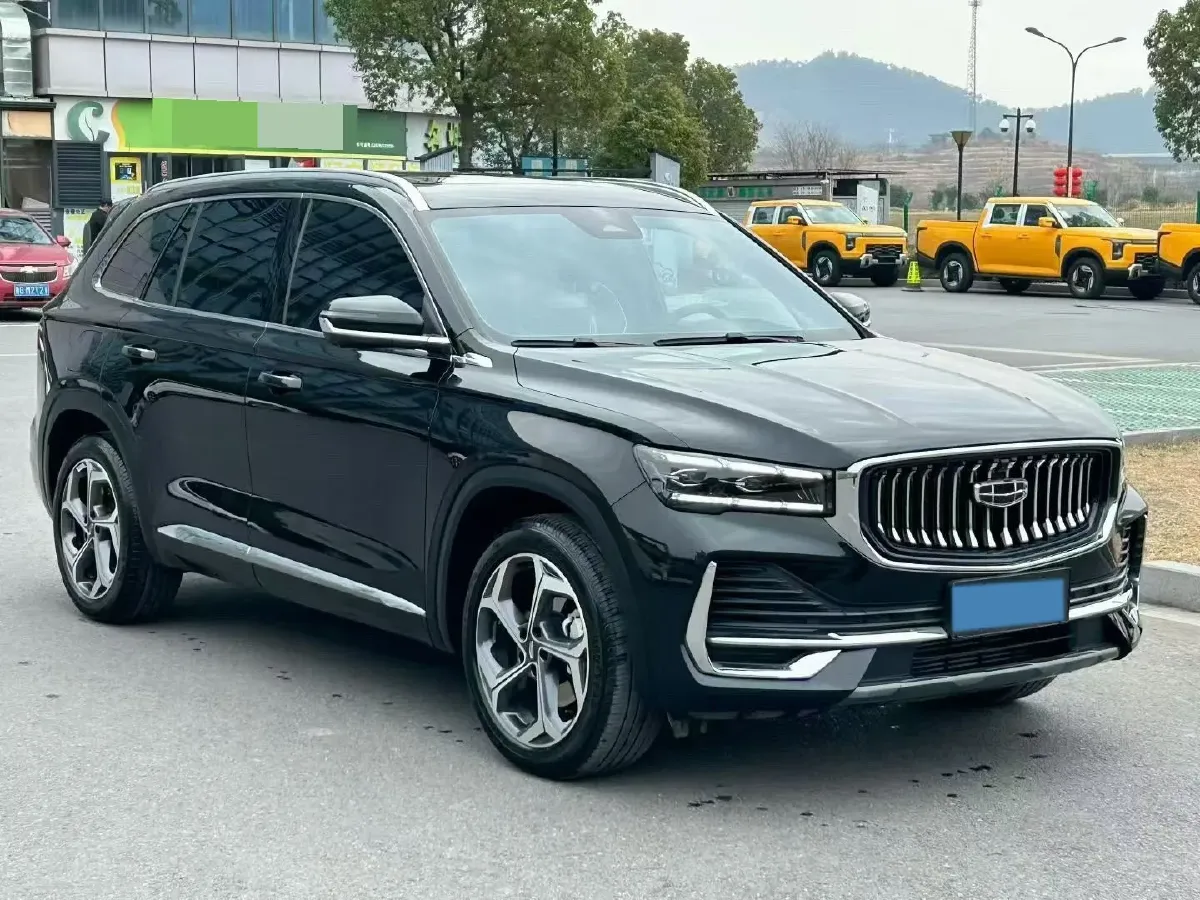 2021 Geely Monjaro 2.0T 218HP L4 7DCT,autocango,china used car exporter,china ev exporter,chinese used car exporter,chinese used ev exporter