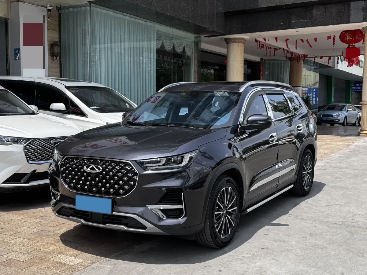 2021 Chery Tiggo 8 Plus 1.6T 197HP L4 7DCT,autocango,china used car exporter,china ev exporter,chinese used car exporter,chinese used ev exporter