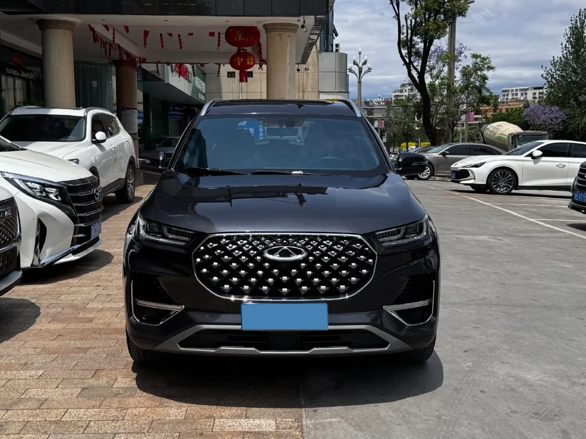 2021 Chery Tiggo 8 Plus 1.6T 197HP L4 7DCT,autocango,china used car exporter,china ev exporter,chinese used car exporter,chinese used ev exporter