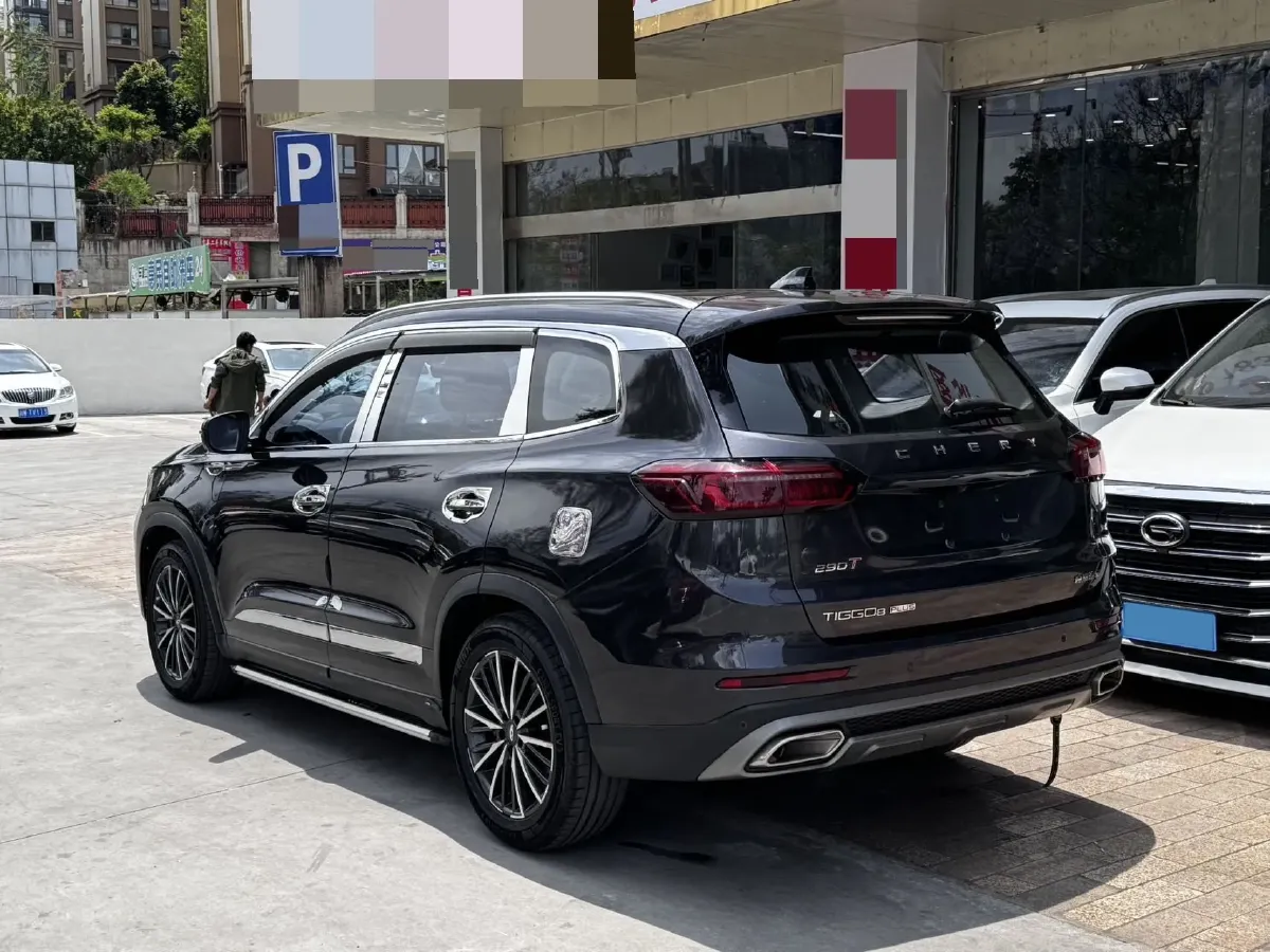 2021 Chery Tiggo 8 Plus 1.6T 197HP L4 7DCT,autocango,china used car exporter,china ev exporter,chinese used car exporter,chinese used ev exporter