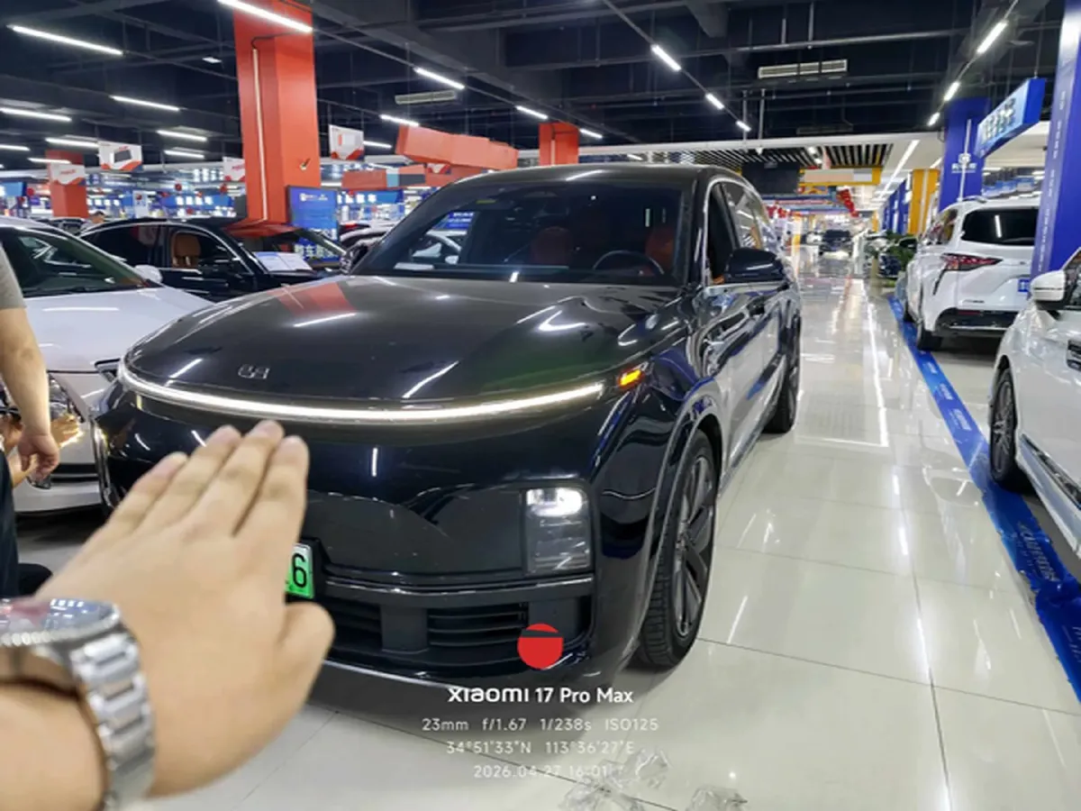 2023 Li L9 Range Extended 154HP REEV 42.6KWH,autocango,china used car exporter,china ev exporter,chinese used car exporter,chinese used ev exporter