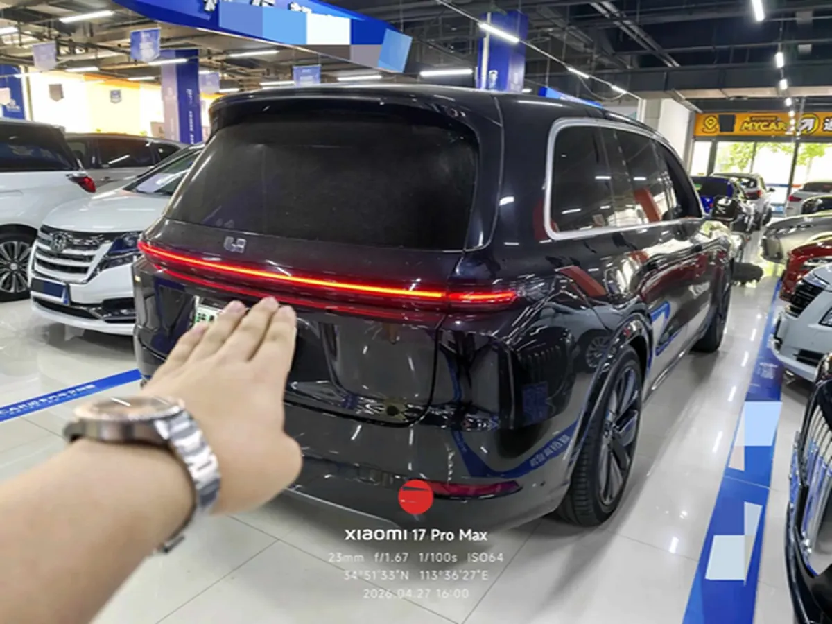 2023 Li L9 Range Extended 154HP REEV 42.6KWH,autocango,china used car exporter,china ev exporter,chinese used car exporter,chinese used ev exporter