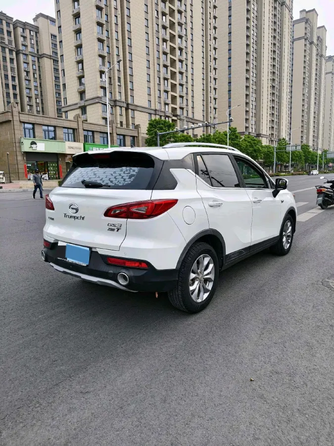 2017 GAC Trumpchi GS3 1.3T 137HP L4 6AT,autocango,china used car exporter,china ev exporter,chinese used car exporter,chinese used ev exporter