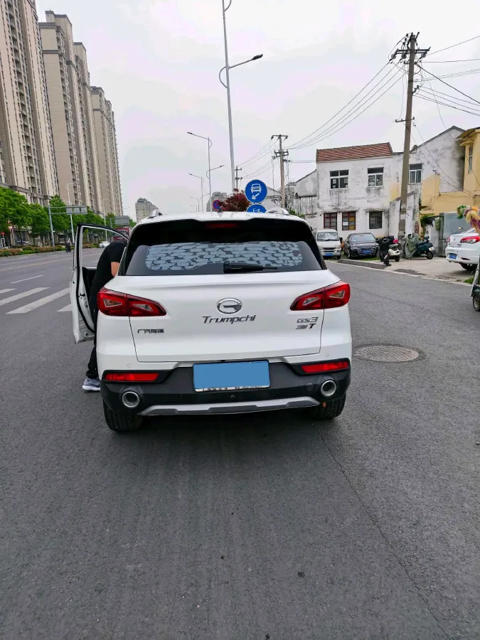 2017 GAC Trumpchi GS3 1.3T 137HP L4 6AT,autocango,china used car exporter,china ev exporter,chinese used car exporter,chinese used ev exporter