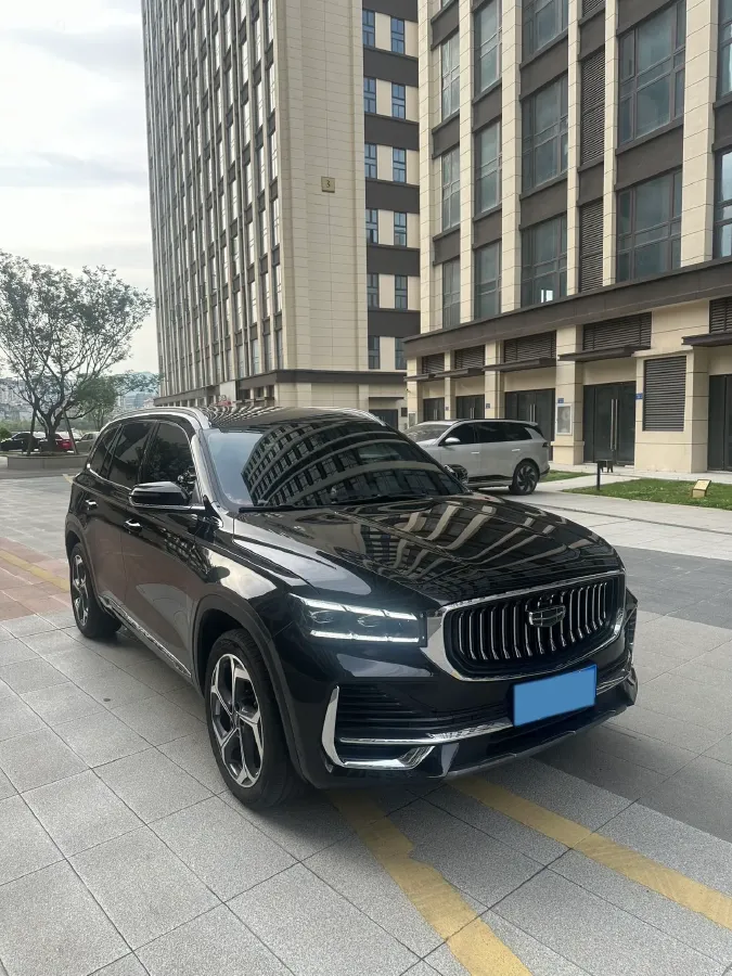 2024 Geely Monjaro 2.0T 218HP L4 7DCT,autocango,china used car exporter,china ev exporter,chinese used car exporter,chinese used ev exporter