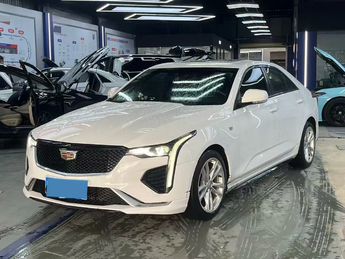 2021 Cadillac CT4 2.0T 237HP L4 8AT,autocango,china used car exporter,china ev exporter,chinese used car exporter,chinese used ev exporter