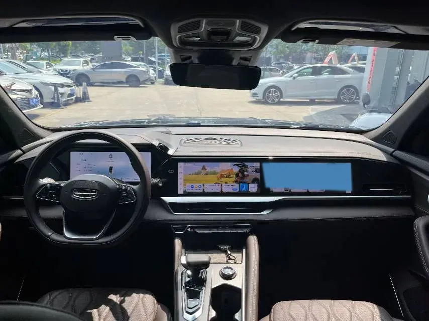 2025 Geely Monjaro 2.0T 238HP L4 8AT,autocango,china used car exporter,china ev exporter,chinese used car exporter,chinese used ev exporter