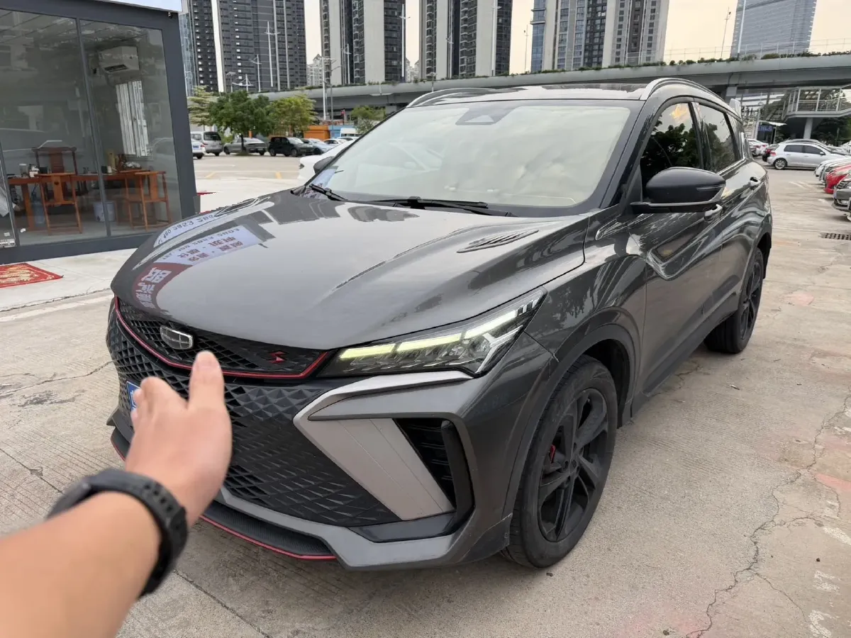 2022 Geely Coolray 1.5T 181HP L4 7DCT,autocango,china used car exporter,china ev exporter,chinese used car exporter,chinese used ev exporter