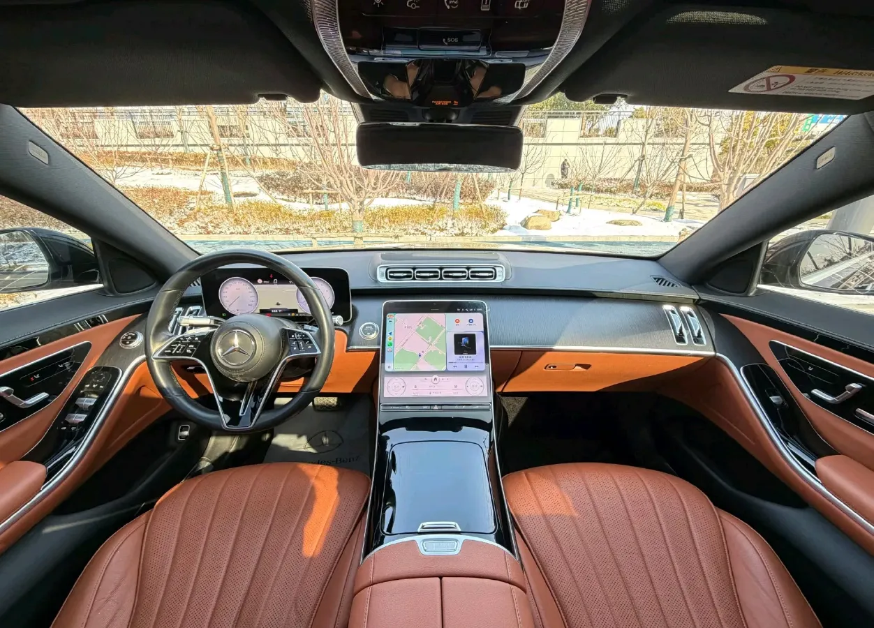 2022 Mercedes-Benz S Class 2.5T 313HP L6 9AT,autocango,china used car exporter,china ev exporter,chinese used car exporter,chinese used ev exporter